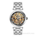 Fashion skeleton women's Mechanical Watch